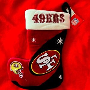 San Francisco 49ers Christmas stocking